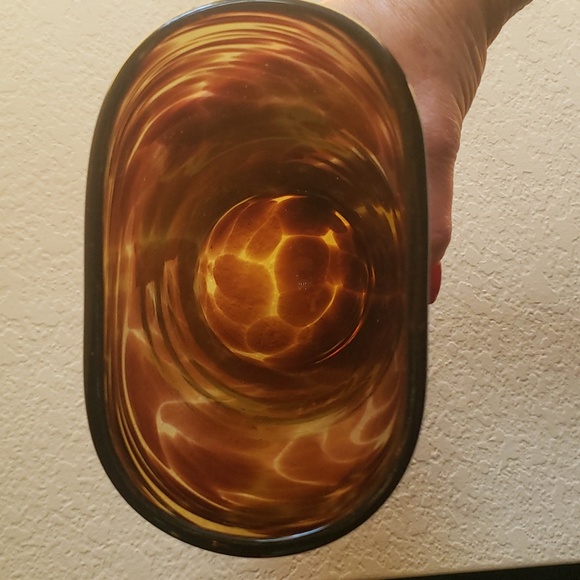 VTG Tortoise Shell Vase - Picture 2 of 6